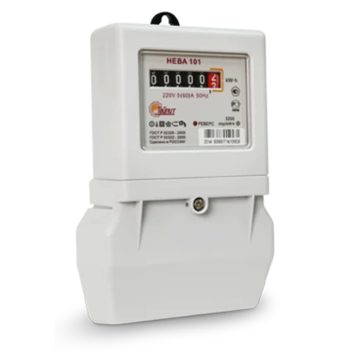 Счетчик "НЕВА" 101 1S0 5(60) однофазный, однотарифный